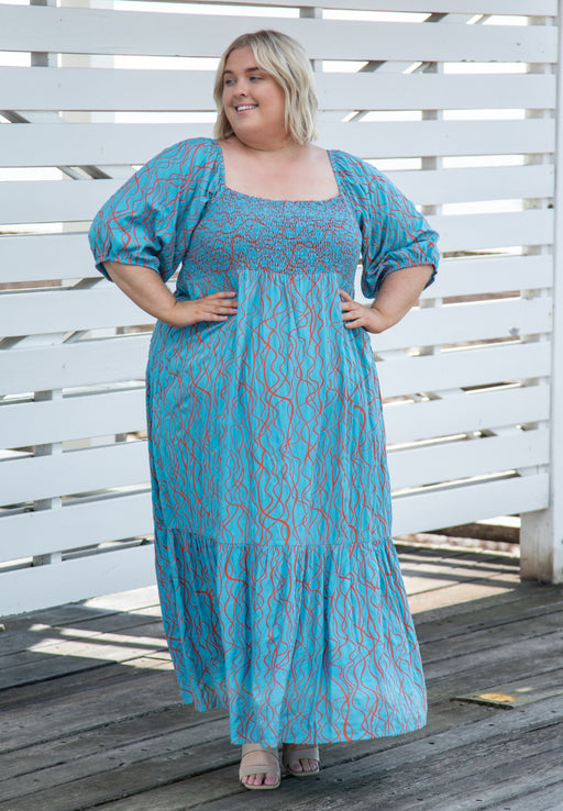 Milly Dress in Aquarius