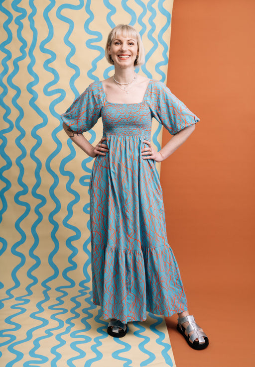 Milly Dress in Aquarius
